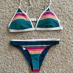 Never worn two piece, separate sized bikini.